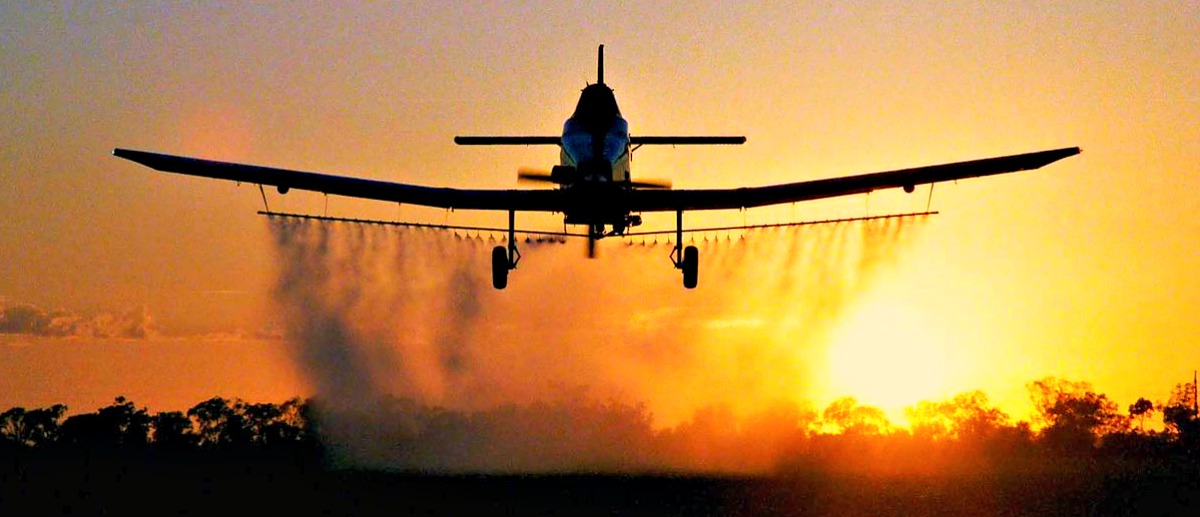 Sindag questiona lei que proíbe pulverização aérea 