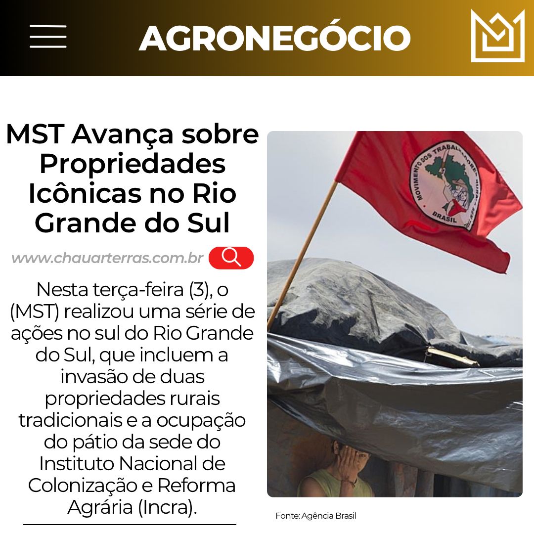 Tensão no Agro