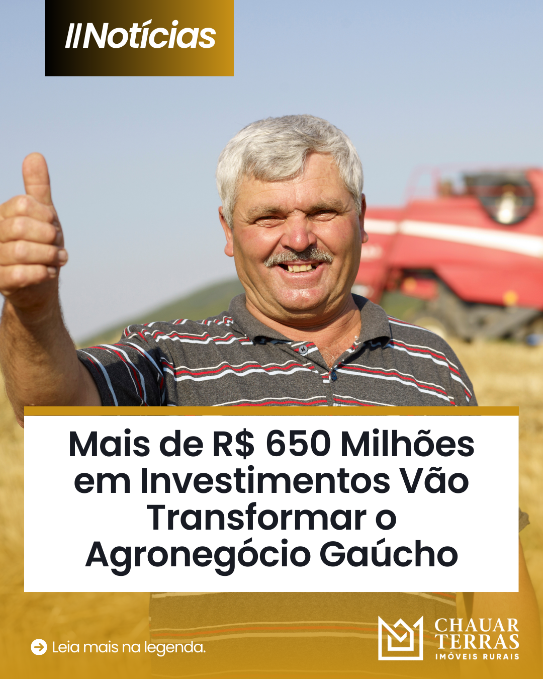 Mais de R$ 650 Milhões em Investimentos Vão Transformar o Agronegócio Gaúcho